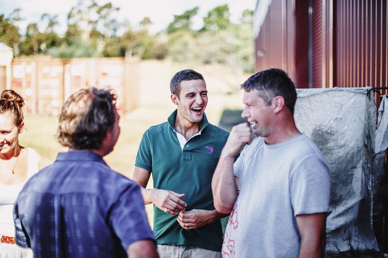 Jules and Tash's Alternative and Offbeat Wedding in Deloraine near Launceston, Tasmania (90)