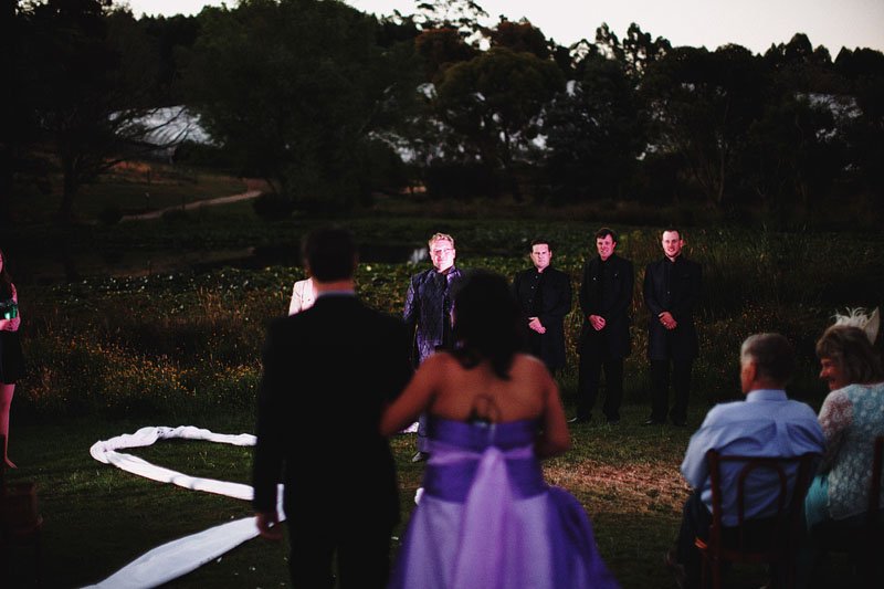Jules and Tash's Alternative and Offbeat Wedding in Deloraine near Launceston, Tasmania (23)