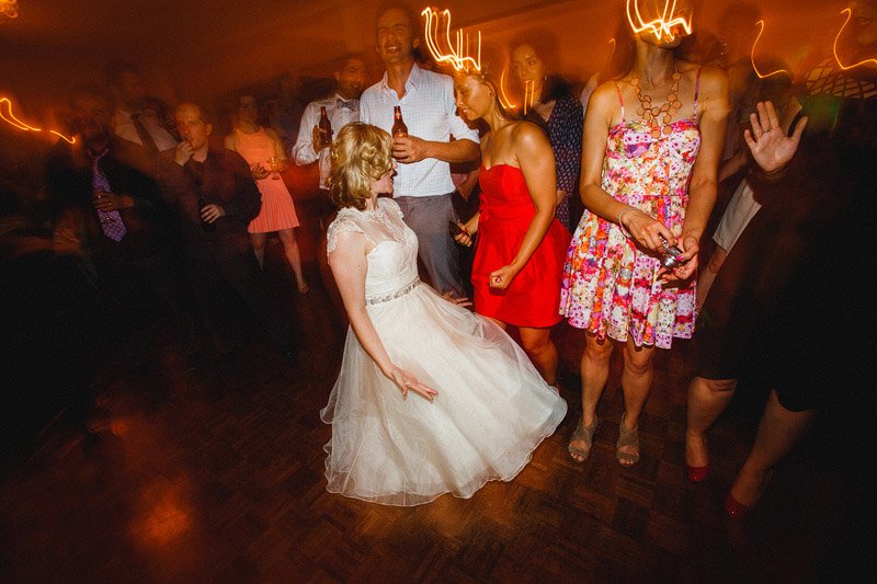 Greg and Kylie's amazing alternative wedding featuring a cinema and lawn bowls (122)